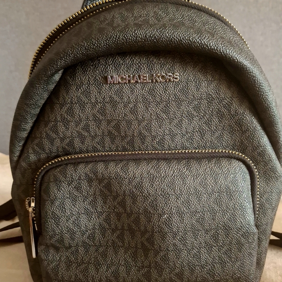 Michael Kors Brown Backpack - Picture 9 of 10